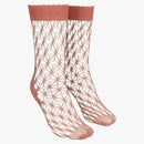 Calzini alla caviglia gucci a pesce rosa