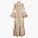 Gucci Floral Lace Maxi Dress Pink