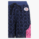 Gucci Floral Lace Track Pants Ink Multi