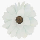 Gucci Flower Silk Brooch Blue