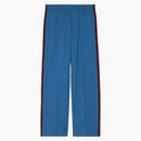 Gucci Fluid Drill Pants Blue