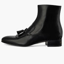 Boot de tobillo detallado de Tassel de Gucci frontal