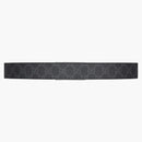 Gucci Gg Belt With Rectangular Buckle Gg Supreme Black