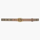 Gucci GG spona Marmont Thin Belt Pink/Beige