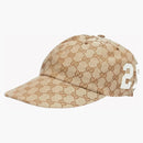 Gucci gg canvas baseball cap beige