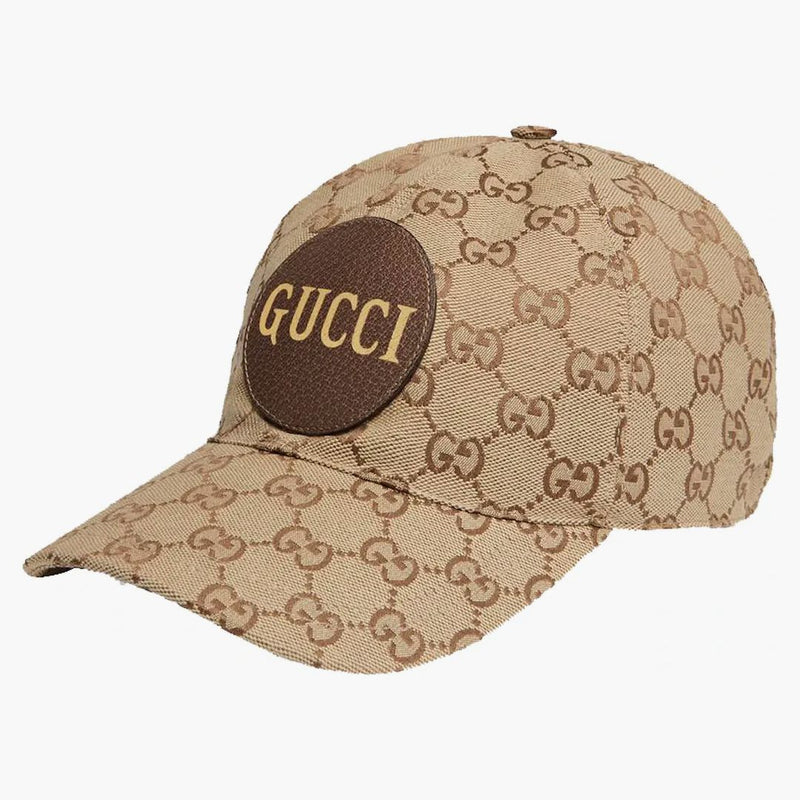Gucci GG Canvas Baseball má béžovou/hnědou