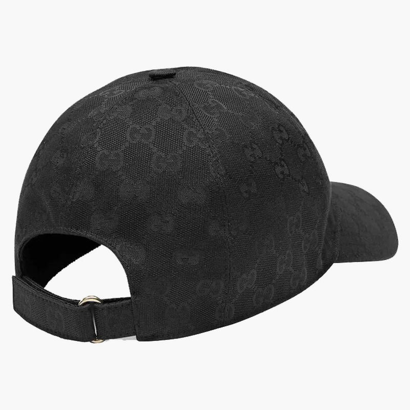Gucci Gg Canvas Baseball Hat Black