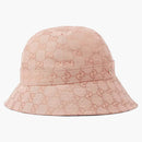 Gucci Gg Canvas Bucket Hat Pink