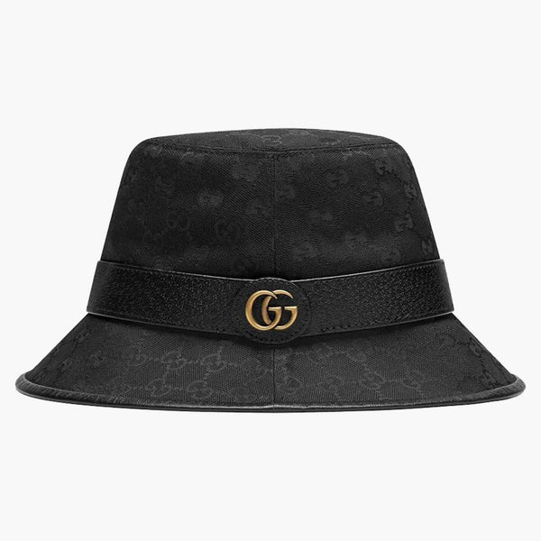 Gucci GG canvas Bucket has with Weable G Black