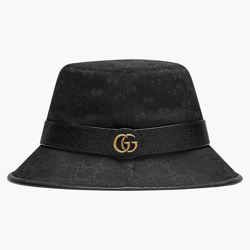 Gucci GG canvas Bucket has with Weable G Black
