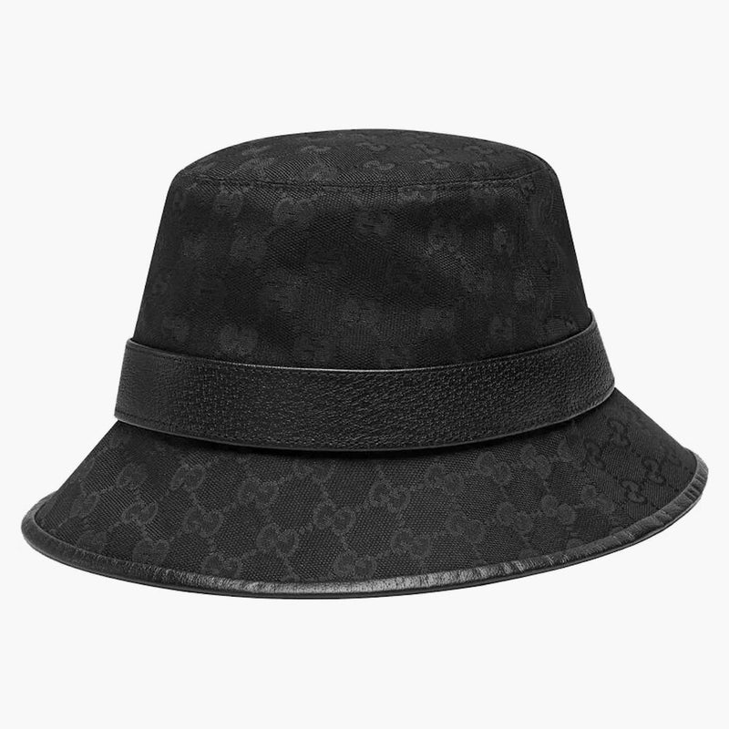 Gucci GG canvas Bucket has with Weable G Black