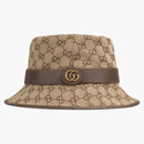 Gucci GG Canvas Fedora Beige/Brown