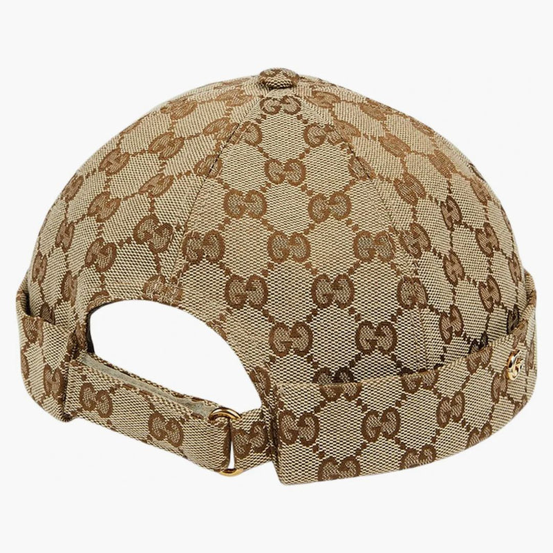 Gucci GG Cotton Canvas má béžovou/eben