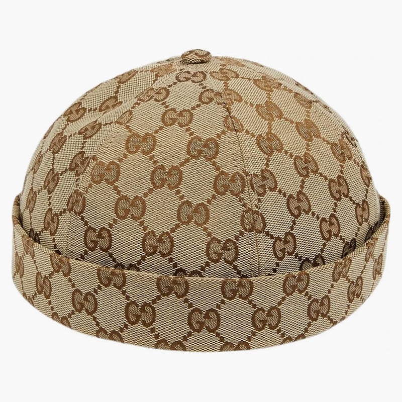Gucci GG Cotton Canvas má béžovou/eben
