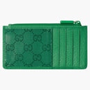 Gucci GG Crystal Card Case Green