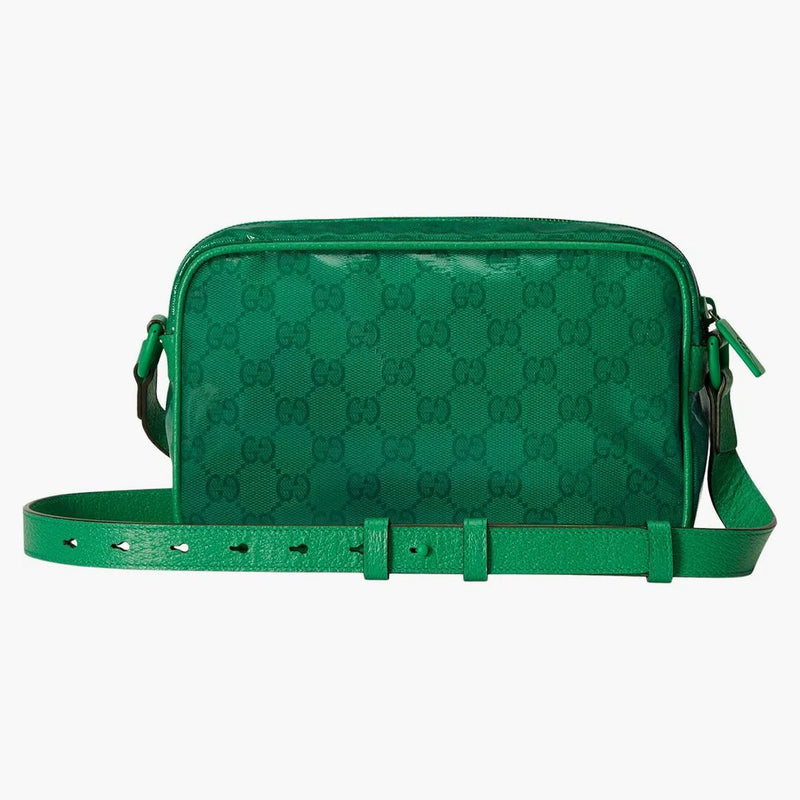 Gucci GG Crystal Mini Shoulder Bag Green