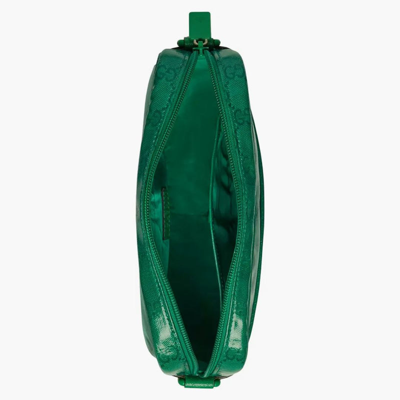 Gucci GG Crystal Mini Shoulder Bag Green