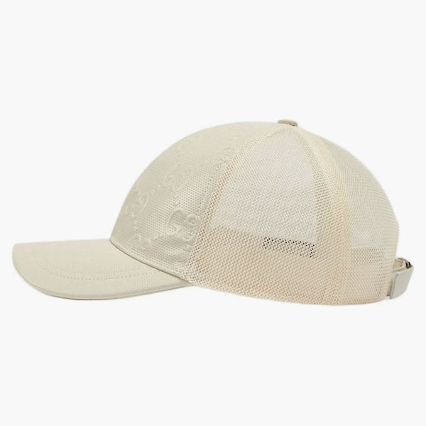 Gucci GG präglad baseball har vit