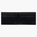 Gucci gg präglade tvåfaldiga plånbok svart