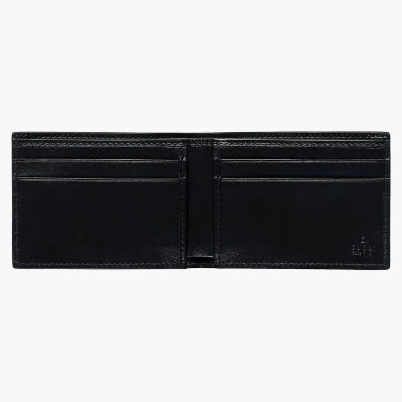 Gucci Gg Embossed Bi-fold Wallet Black