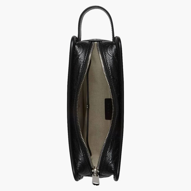 Gucci GG Embossed Cosmetic Case Black