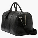 Gucci Gg Embossed Duffle Bag Black