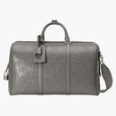Gucci Gg Embossed Duffle Bag Grey