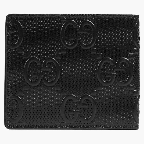 Gucci Gg Embossed Wallet Black/black