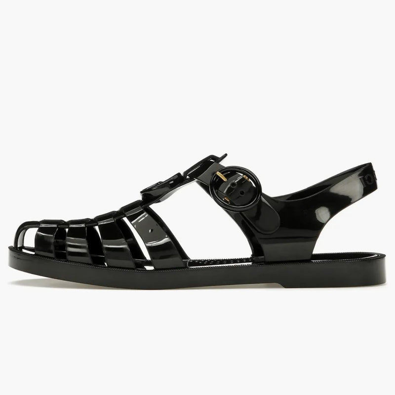 Gucci GG Fisherman Sandal Black (kvinnors)