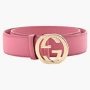 Gucci Gg Interlocking 1w Belt Pink