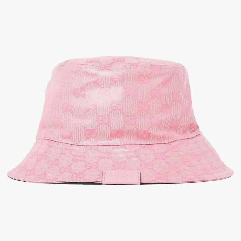 Gucci GG Jacquard Bucket má růžovou