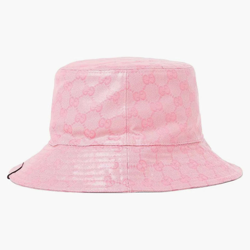 Gucci GG Jacquard Bucket má růžovou