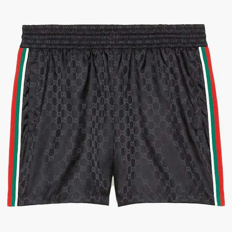 Gucci GG Jacquard Nylon Swim Shorts