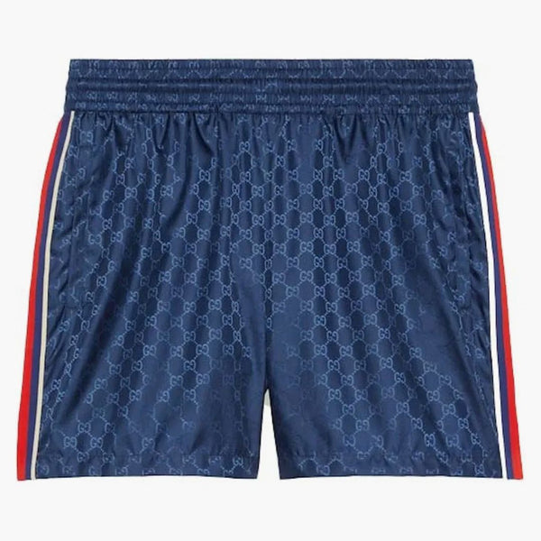 Gucci GG Jacquard Nylon Swim Shorts