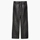 Gucci GG Leather Pant Black