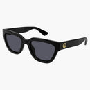 Gucci GG Logo Cat Eye Sunglasses Black (GG1578S-001)