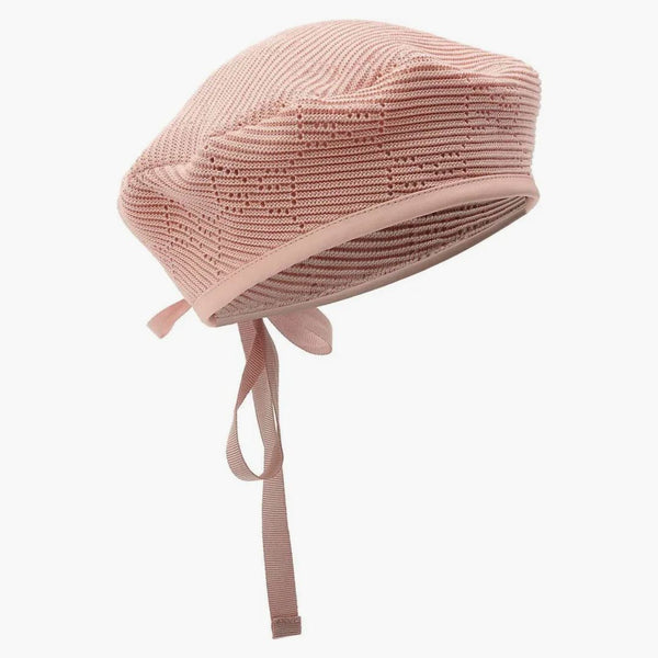 GUCCI GG Logo Crochet Berret Pink