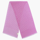 Gucci GG Logo Scarf Roseate Pink