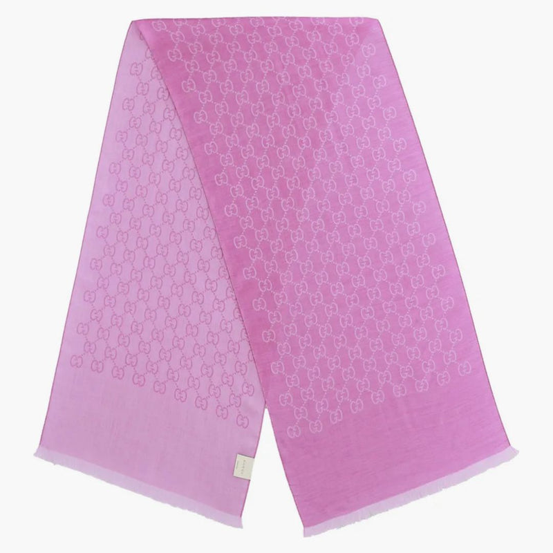 Gucci gg logo Scarf rosato rosa