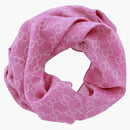 Gucci GG Logo Scarf Roseate Pink