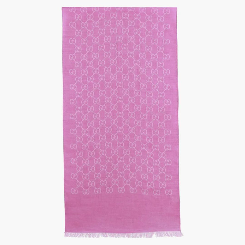 Gucci gg logo Scarf rosato rosa