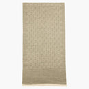 Gucci GG Logo Scarf Sand