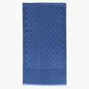 Gucci GG Logo Scarf Sapphire Sky Blue