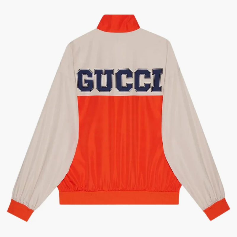 Gucci gg logo kurtka Orange Ivory