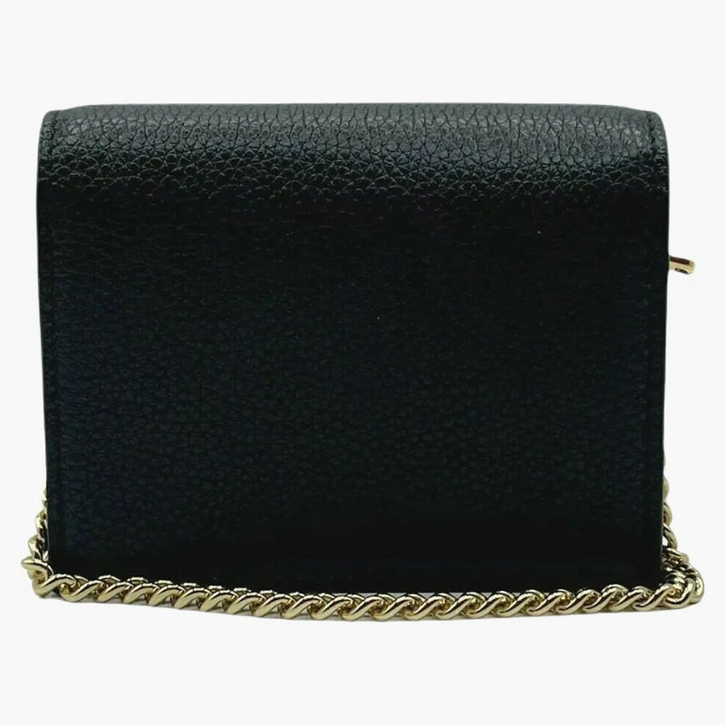 Gucci Gg Logo Zumi Bi-fold Mini Wallet Mini Black