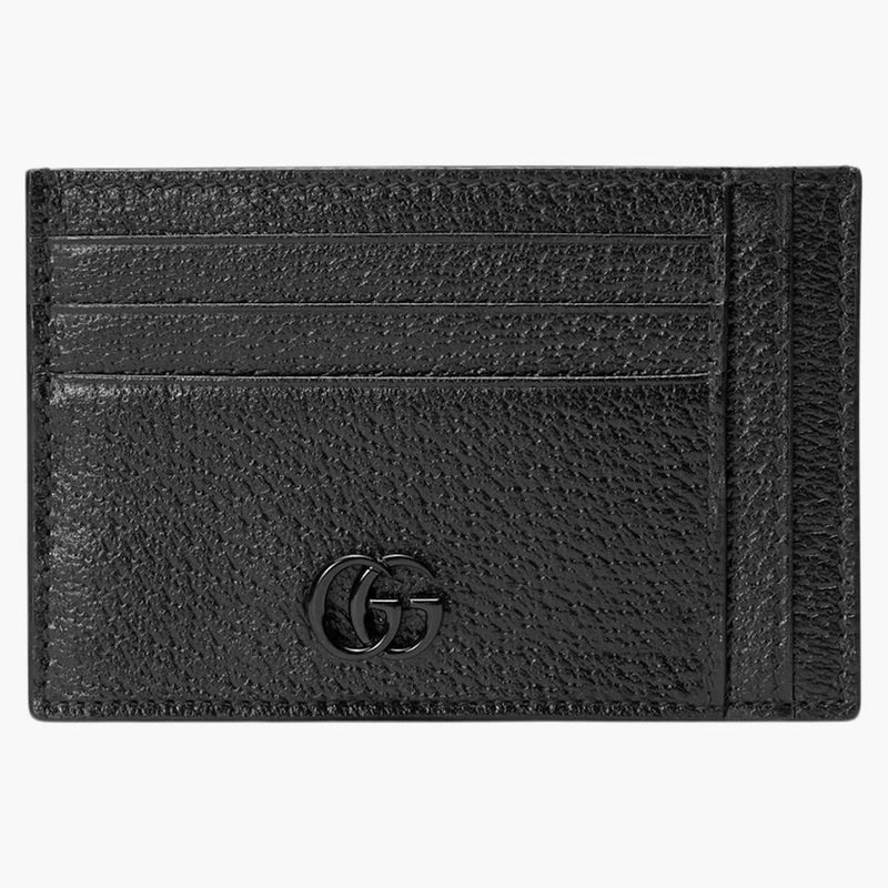 GUCCI GG Marmont (10 Card Slots 1 Open Commentment) Card Case Black