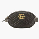 Gucci GG Marmont Belt Bag Matelasse Leather Black/Gold