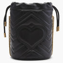 Gucci Gg Marmont Bucket Bag Mini Black