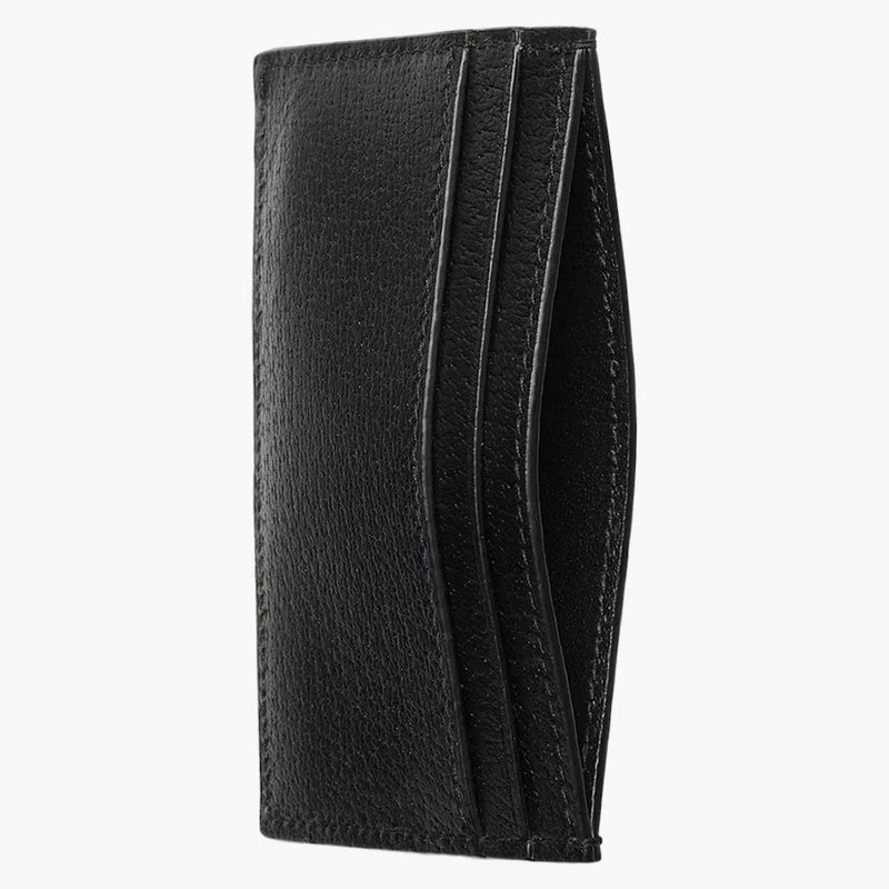 Gucci GG MARMONT Card Case Black-Tone Negro