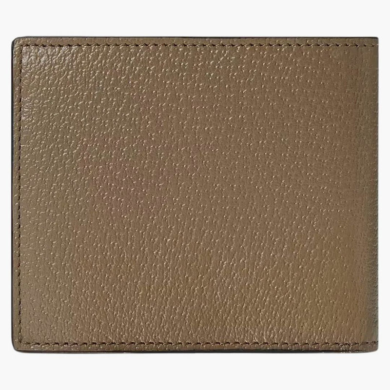 Gucci Gg Marmont Card Case Wallet Taupe